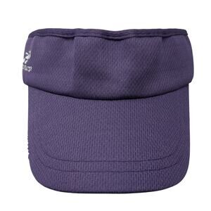 Headsweats Fitted Visor Hat Purple One Size Solid Stretch Outdoor